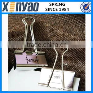 Hight Quality Promotional Gifts Customer Dessign Printing Silver Big Binder Clips Quality Choice thumbnail-3