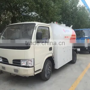 High Performance Dongfeng 4x2 Mini Lpg Tanker Transportation Truck thumbnail-4