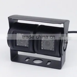 Dual Lens Outside Car Rear View Camera Dual Double Camera thumbnail-3