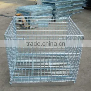 Warehouse Storage Folding Wire Container thumbnail-4