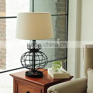 T6005 E27 Retro Design Art Table Lamp thumbnail-3