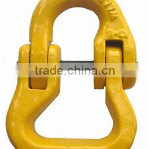 Drop Forged Hardware Alloy Steel/carbon Steel Lifting Hoist 80G Special Connecting Link thumbnail-1