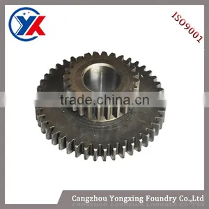 ISO9001good Quality Iron Casted Gear Wheel Casting Small Gear Wheel Made in China thumbnail-1
