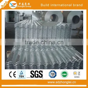 Corrugated Galvanized Zinc Aluminium Coated Steel Roofing Sheet thumbnail-3