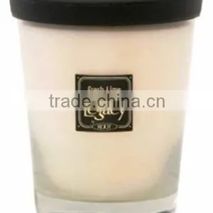 Fashion Design Pillar Soy Wax Candle With Lid thumbnail-5