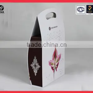 Customized Gift Box Cosmetics Packaging Printing Cardboard Portable Paper Box With Window thumbnail-4