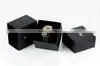 Luxury Black Paper Watch Box With Lid Packaging Wholesale thumbnail-1