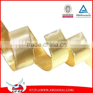 2016 Factory Decorative Christmas Colorful Metallic Ribbbon for Gift Wrapping thumbnail-3