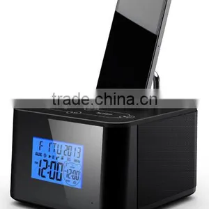 Squre Shape Bluetooth Speaker With Alarm thumbnail-4