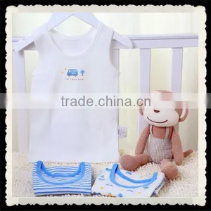 Pure White 100% Cotton T-shirt Wear for Children thumbnail-1