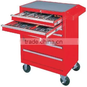 7 Drawer Roll Cabinet With 148pcs Tools thumbnail-1