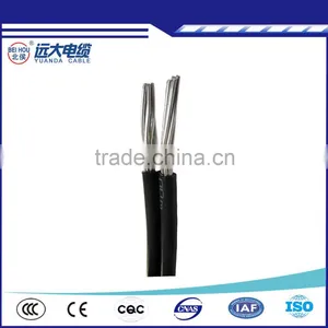 Outdoor Double Aluminum Conductor Sheathed Wire Aging Proof Single Core Wires thumbnail-1