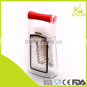 China Supplier Vegetable Rotary Grater With Color Handle thumbnail-2