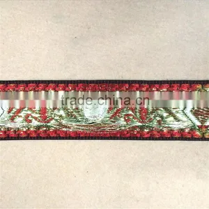 Colourful Jacquard Webbing/Ribbon For Clothing thumbnail-5