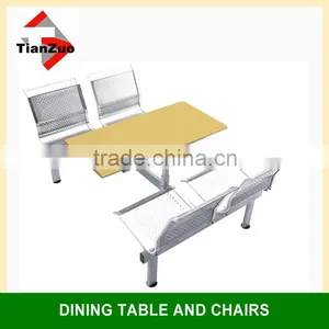 Stainless Steel Restaurant Dining Tables and Chairs(WL300-02) thumbnail-1