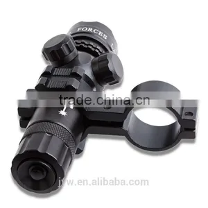 BIJIA 2 Mounts Switch Tactical Power 532nm Green Dot Adjustable Laser Sight Scope w/ thumbnail-3