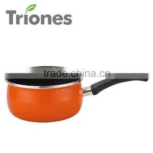 Carbon Steel Porcelain Enamel Non Stick Fry Pan thumbnail-1