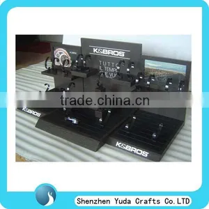 Manufacture Pretty MDF Display for Watches in Black Color thumbnail-1