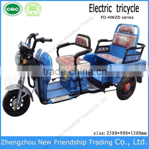 2016 Low Pollution 2 Seater Adult Electric Bicycle thumbnail-1