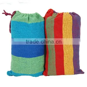 Durable Cotton Rainbow Color Hammock thumbnail-4