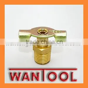 DRAIN COCK BRASS MNPT 1/4 IN VALVE thumbnail-1