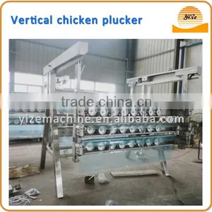 Vertical Rubber Fingers Chicken Plucker / Large Chicken Unhairing Machine thumbnail-1
