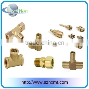 Brass Cnc Turned Product/china Brass Billet Cnc Parts/CNC Brass Machined Part thumbnail-1