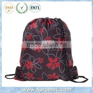 Custom Promotional Wholesale Drawstring Bag for Shopping thumbnail-1