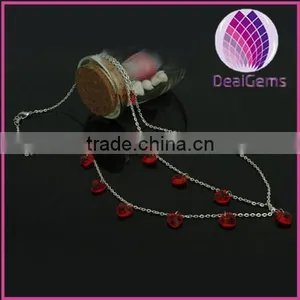 Women Birthday Gift Alloy Chain,acrylic Beads Indian Hair Jewelry,head Accessory thumbnail-1