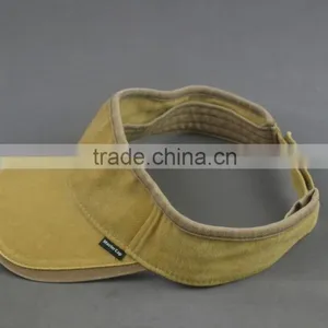 Normal Dyed Twill Washed Sun Visor Cap thumbnail-3