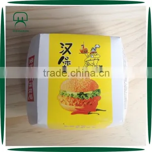Custom Take Away Paper Hamburger Boxes thumbnail-1