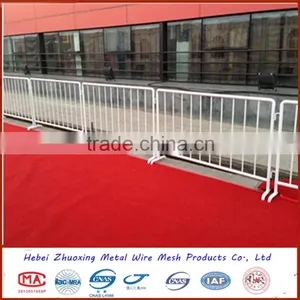 Round Tube Steel Galvanized Crowd Control Barrier for Events thumbnail-1