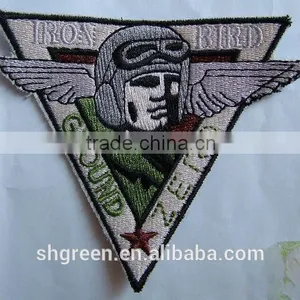 Sleeve Embroidery Patch Emblem With Embossed Effect thumbnail-3