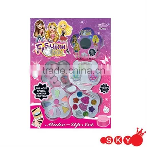 2014 Hot Sale Make up Palette for Cosmetic Set Girls Make up Toys thumbnail-1
