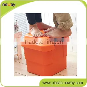 Bright Color Household Multipurpose Plastic Clothes Organizer Box for Toy thumbnail-3