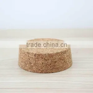 Wholesale 500ml Heat Resistant Handmade Glass Jars With Wood Lid 6303 thumbnail-6
