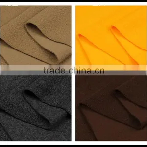 100%Polyester Dyed Polar Fleece Brushed Fabric Solid Fabirc Antipilling thumbnail-3