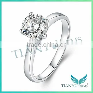 Fashion Style Ring 925 Sliver Finger Ring Lady's Wedding Ring Engagement Rings thumbnail-1