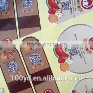 Sparkle Lamination Film Cookies Label Custom Stickers Paper Tag thumbnail-1