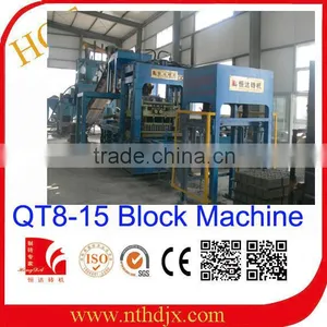 QT8-15 Automatic Hydraulic Interlocking Brick Block Machine in Botswana thumbnail-1
