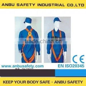 Construction Full Body Harness With Lanyard thumbnail-3