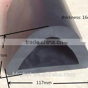 117*90mm EPDM Dense Rubber Fender for Boat thumbnail-1