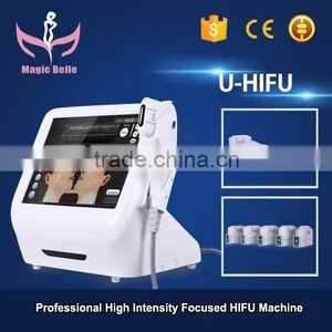 Eyes Wrinkle Removal Newest!! HIFU High Intensity Focused Ultrasound Skin Lifting Face Lifting Body Slimming Anti Aging Best Effects Beauty Machine High Frequency Esthetician Machine thumbnail-1
