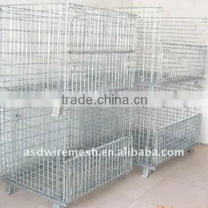 Galvanized Wire Foldable Wire Container thumbnail-1