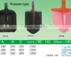 Round and Square Point Shovels thumbnail-1