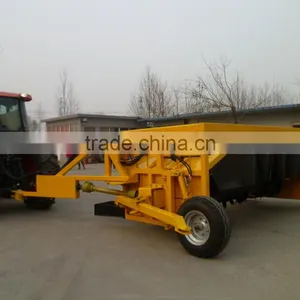 Hot Sale New Design Tractor Towed Hydraulic Compost Turner Windrow Turner Windrow Mixer With CE Cetification thumbnail-1