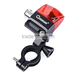 Ansuo AZ - 200 Bicycle Lights Bike Safety Warning 2 LEDs Magneto Electric Bicycle Tail Light Bicycle Accessories Part thumbnail-3