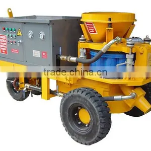 GSZ3000 Wet Mix Tunnel Shotcrete Construction Spray Equipment for Swimming Pool thumbnail-1