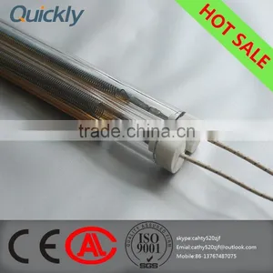 High Temperature Quartz Tube for Powder Coat Curing With CE Certificate,20000 Hours thumbnail-2