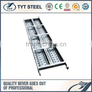 Steel Metal Plank Deck Board Steel Walkboard for Ringlock Scaffold Steel Metal Plank Deck Board thumbnail-5